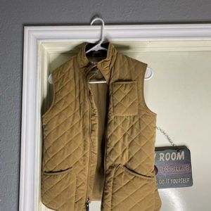 Tan vest jacket